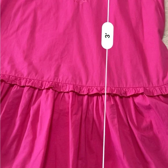 J Crew V Neck Mini Dress with Lace Trim M - Picture 5 of 8